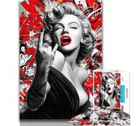 Puzzle d'arte alla moda da 1000 pezzi per adulti, 1000 pezzi, giocattoli, giochi educativi, antistress, migliora l'amore tra coppie, 75x50cm