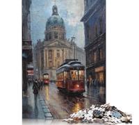 Puzzle d'arte di Berlino, Germania, puzzle rettangolare di carta ad incastro preciso per bambini adulti, regalo di Natale unico 1000 pezzi (75x50 cm)