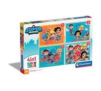 Puzzle Dc Superfriends - 1x12 + 1x16 + 1x20 + 1x24 pezzi