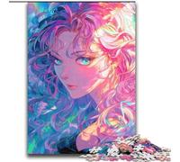 Puzzle "Dea degli acquerelli" da 2000 pezzi per adulti, giocattolo educativo antistress, ideale come regalo per tutta la famiglia (70x100cm)