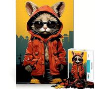 Puzzle definitivo di Ghetto Mouse per adolescenti, 1000 pezzi per allenare la mente, semplice e divertente da assemblare, un regalo prezioso 38x52cm