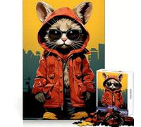 Puzzle definitivo di Ghetto Mouse per adulti, 1000 pezzi Pensa in modo intelligente, giocattolo per la casa, goditi tagli precisi, decorazione da parete 38x26cm