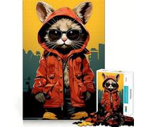 Puzzle definitivo di Ghetto Mouse per adulti, 1000 pezzi Pensa in modo intelligente, giocattolo per la casa, goditi tagli precisi, decorazione da parete 38x26cm
