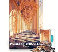 Puzzle degli interni della Reggia di Versailles per ragazzi, 1000 pezzi, gioco di logica, rilassante, di alta qualità, regalo stagionale (38x26cm)