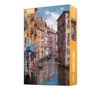 Puzzle dei canali veneziani per adulti, 2000 pezzi, puzzle per adulti, puzzle impegnativo per adulti (96 x 68 cm)