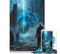 Puzzle dei Cavalieri Templari da 1000 pezzi per adulti, gioco di logica e relax, taglio preciso, regalo prezioso 50x75cm