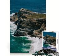 Puzzle del Capo di Buona Speranza da 1000 pezzi per adolescenti, stimolante per la memoria, rilassante, divertente, taglio uniforme, pensieroso, Natale (50x75cm)