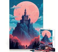 Puzzle del Castello di Neuschwanstein da 1000 pezzi per adolescenti, ideale per il tempo libero, la fuga dalla realtà, un regalo significativo (38x26cm)