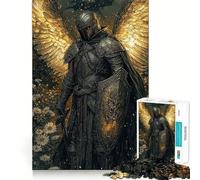 Puzzle del Cavaliere Angelico da 1000 pezzi per adolescenti,gioco stimolante per la mente,montaggio sicuro e stabile,divertimento assicurato per tutta la famiglia (50x75cm)