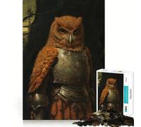 Puzzle del Cavaliere Gufo da 1000 pezzi per adolescenti, gioco cognitivo, passatempo rilassante, bordo premium, lista dei desideri di Babbo Natale (50x75cm)