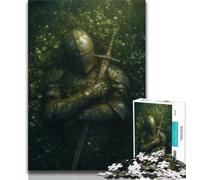Puzzle del cavaliere magico medievale per adulti e ragazzi, 1000 pezzi, gioco educativo e sfida giocattolo, ideale come regalo per tutta la famiglia (75x50cm)