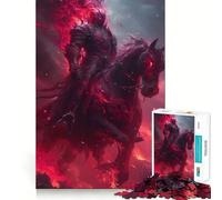 Puzzle del Cavaliere Non Morto,1000 pezzi,gioco cognitivo divertente,taglio di precisione, alleviare lo stress (38x26cm)
