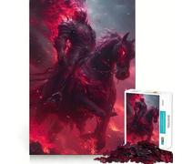 Puzzle del Cavaliere Non Morto da 1000 pezzi,gioco di costruzione Focus,incastro perfetto,attività gratificante per le giornate di pioggia (50x75cm)