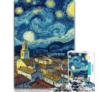 Puzzle del cielo notturno di Night Sky per adolescenti 1000 pezzi, gioco educativo, sfida, decorazione da parete, regali unici per compleanno e Natale, 50x75cm