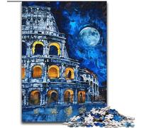 Puzzle del Colosseo per adolescenti, 1000 pezzi, adatti a persone dai 14 anni in su, idee regalo per la decorazione della casa (50x75cm)