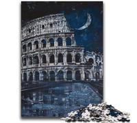 Puzzle del Colosseo per adolescenti 2000 pezzi, gioco per famiglie antistress, sfida difficile, collezione di artisti, belle arti (70X100cm)
