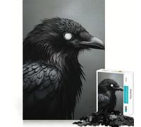 Puzzle del Corvo Non Morto da 1000 pezzi per adolescenti,gioco stimolante per la mente,montaggio sicuro e stabile,divertimento assicurato per tutta la famiglia (38x52cm)