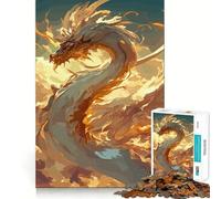 Puzzle del Drago Mistico per Adulti, 1000 Pezzi, Gioco di Sviluppo Mentale, Montaggio Lento e Divertente, Regalo Perfetto (50x75cm)
