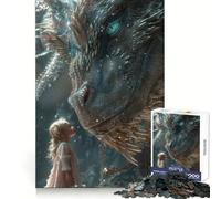 Puzzle del Drago Mitico per Adulti, 1000 Pezzi, Gioco di Abilità Mentali, Montaggio Lento e Divertente, Regalo Perfetto (38x26cm)
