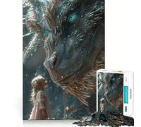 Puzzle del Drago Mitico per Adulti, 1000 Pezzi, Gioco di Abilità Mentali, Montaggio Lento e Divertente, Regalo Perfetto (38x26cm)