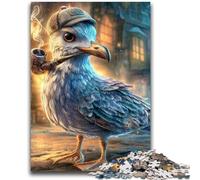 Puzzle del gabbiano di Sherlock Holmes per adulti e adolescenti, 1000 pezzi, aiuta il cervello a esercitare i giocattoli avvincenti per coltivare la pazienza, un'opera d'arte (38x26cm)