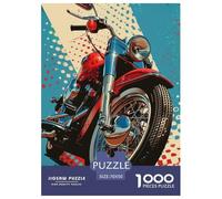 Puzzle del gallo per adulti e bambini, 1000 pezzi, sfida impossibile, gioco educativo, decorazione murale per la casa, rompicapo, 75x50 cm/1000 pezzi