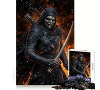 Puzzle del guerriero immortale persiano per adolescenti, 1000 pezzi, gioco per allenare la mente, design rilassante, assemblaggio, sorpresa di Natale (50x75cm)