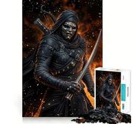 Puzzle del guerriero immortale persiano per adolescenti, 1000 pezzi, gioco per allenare la mente, design rilassante, assemblaggio, sorpresa di Natale (50x75cm)