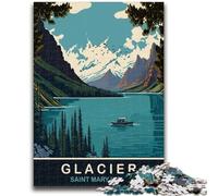 Puzzle del lago di Santa Maria per adolescenti, giocattoli, giochi educativi, antistress, lista dei desideri con Babbo Natale, 1000 pezzi (26x38cm)