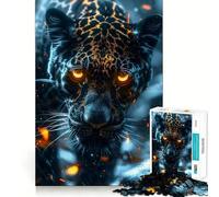 Puzzle del leopardo delle nevi per adulti, 1000 pezzi, rompicapo, per il tempo libero a casa, da assemblare, regalo di compleanno (38x26cm)