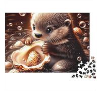 Puzzle del lupo per adulti e bambini, 1000 pezzi, fantastico regalo, gioco di sfida, gioco educativo, decorazione per la casa, 75x50 cm/1000 pezzi