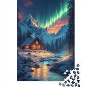 Puzzle del Lupo per adulti e bambini, 1000 pezzi, gioco di sfida fantasioso, giochi educativi, decorazione per la casa, regali di compleanno, famiglia, adolescenti, difficile, 75x50 cm/1000 pezzi