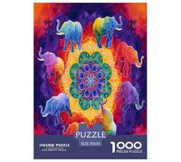 Puzzle del Lupo per adulti e bambini. Sfida impossibile da 1000 pezzi, gioco educativo, decorazione per la casa, regalo educativo, 75x50 cm/1000 pezzi