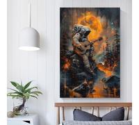 Puzzle del Maestoso Panda, Giochi Creativi, Puzzle in Cartone Riciclato al 100%, per Adulti, Regali di Natale, 1000 Pezzi (75x50cm)
