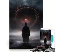 Puzzle del Mago Oscuro per Ragazzi, 1000 Pezzi, Gioco Cognitivo, Hobby Silenzioso, Bordo Premium, Regalo di Natale 50x75cm