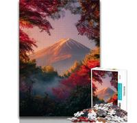 Puzzle del Monte Fuji, Giappone, 1000 pezzi per adolescenti, per ammazzare il tempo in vacanza Ogni pezzo è unico Gioco divertente e stimolante per tutta la famiglia (50x75cm)