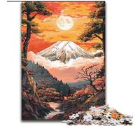 Puzzle del Monte Fuji per adolescenti, per età 14+, giochi divertenti, attività divertenti a casa, regali di compleanno, regali di viaggio (50x75cm)