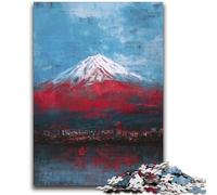Puzzle del Monte Fuji per adulti e adolescenti, aiuta il cervello a esercitare i giocattoli avvincenti per coltivare la pazienza, un'opera d'arte (70X100cm)