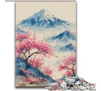 Puzzle del Monte Fuji per adulti, puzzle da 2000 pezzi, gioco educativo per famiglie, adatto per la decorazione della scrivania (70x100cm)