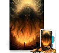 Puzzle del Mostro Tentacolare da 1000 pezzi per adolescenti, gioco di logica, momento di relax, design di qualità, regalo perfetto 50x75cm