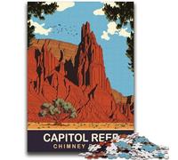 Puzzle del Parco Nazionale Capital Reef per adulti e adolescenti, puzzle antistress per trascorrere il tempo in casa e migliorare l'amore tra coppie, 2000 pezzi (70x100cm)