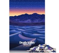 Puzzle del Parco Nazionale della Valle della Morte, decorazione unica per la casa, puzzle in cartone riciclato al 100%, per adulti e bambini, regali di Natale, 1000 pezzi (75x50 cm)