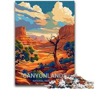 Puzzle del Parco Nazionale di Canyonlands da 1000 pezzi per adolescenti, adatti a bambini dai 14 anni in su Divertimento in famiglia tutta la famiglia 1000 pezzi (26x38cm)