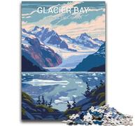 Puzzle del Parco Nazionale di Glacier Bay da 2000 pezzi per adulti, regalo impegnativo e difficile per tutta la famiglia, 2000 pezzi (70x100cm)