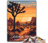 Puzzle del Parco Nazionale di Joshua Tree per adolescenti, 1000 puzzle, giochi divertenti per famiglie, attività divertenti a casa, regalo di compleanno, regali da viaggio, 1000 pezzi (26x38cm)