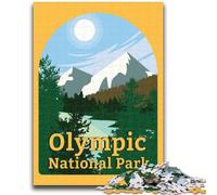 Puzzle del Parco Nazionale Olimpico da 1000 pezzi per adolescenti, perfetti per le serate di gioco, giocattolo colorato per la casa, regalo da 1000 pezzi (26x38cm)
