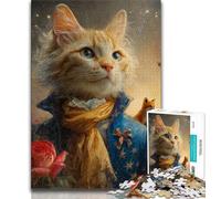Puzzle del Piccolo Principe con il Cane, 1000 pezzi per adolescenti, gioco per famiglie, antistress, sfida difficile, regalo per amici e parenti (38x26cm)