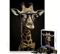 Puzzle del Professor Giraffa per ragazzi, 1000 pezzi, gioco stimolante e rilassante, taglio preciso, 38x52cm