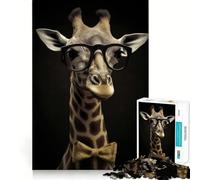 Puzzle del Professor Giraffa per ragazzi, 1000 pezzi, gioco stimolante e rilassante, taglio preciso, 38x52cm