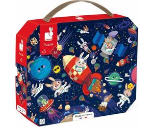 Puzzle del razzo spaziale janod 54 pezzi 1 St